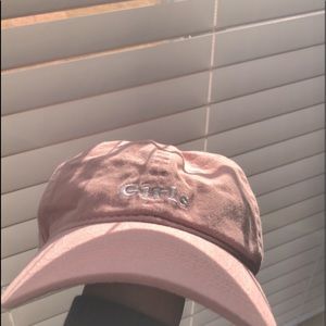 GIRLS JUST WANNA HAVE FUN BASEBALL HAT